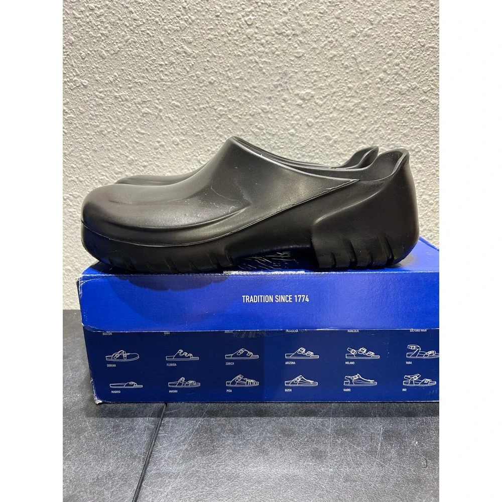 Birkenstock A 640 Polyurethane Black EU 46 US M 13 Mens